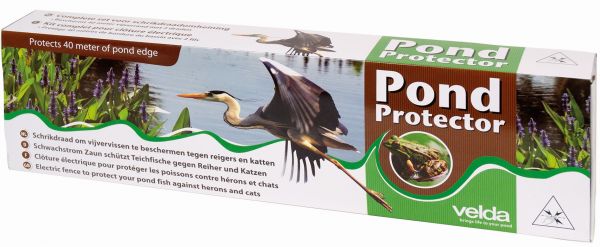„Velda Pond Protector – Schutzsystem für Teiche gegen Reiher und andere Tiere“